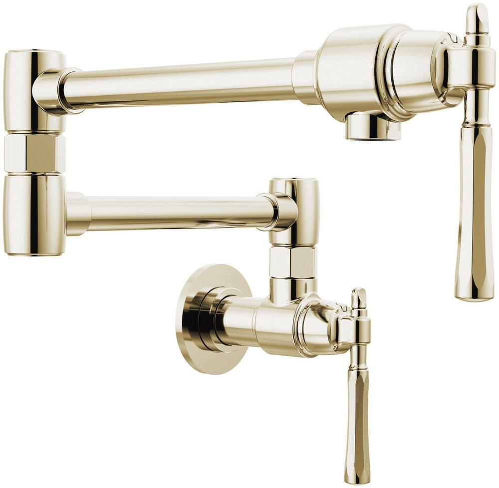 BRIZO THE TULHAM KITCHEN COLLECTION BY BRIZO WALL MOUNT POT FILLER 