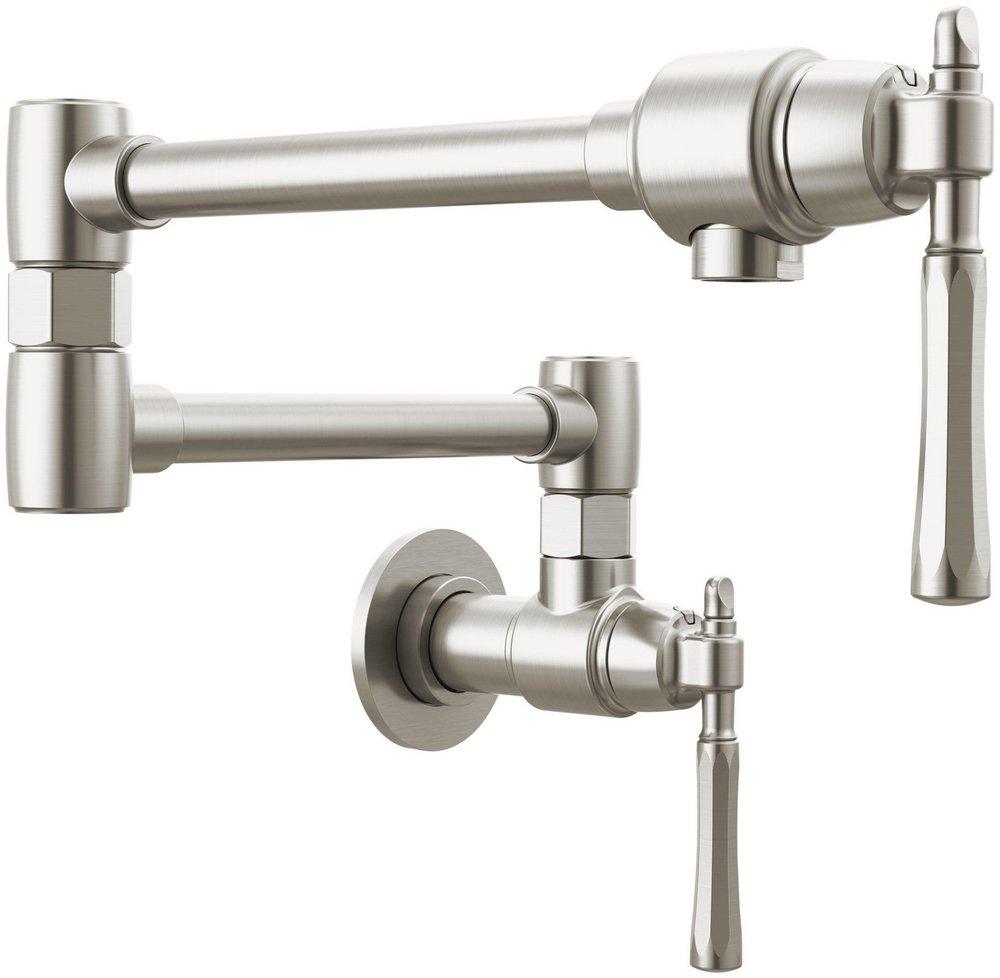 BRIZO THE TULHAM KITCHEN COLLECTION BY BRIZO WALL MOUNT POT FILLER 