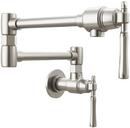 BRIZO THE TULHAM KITCHEN COLLECTION BY BRIZO WALL MOUNT POT FILLER 