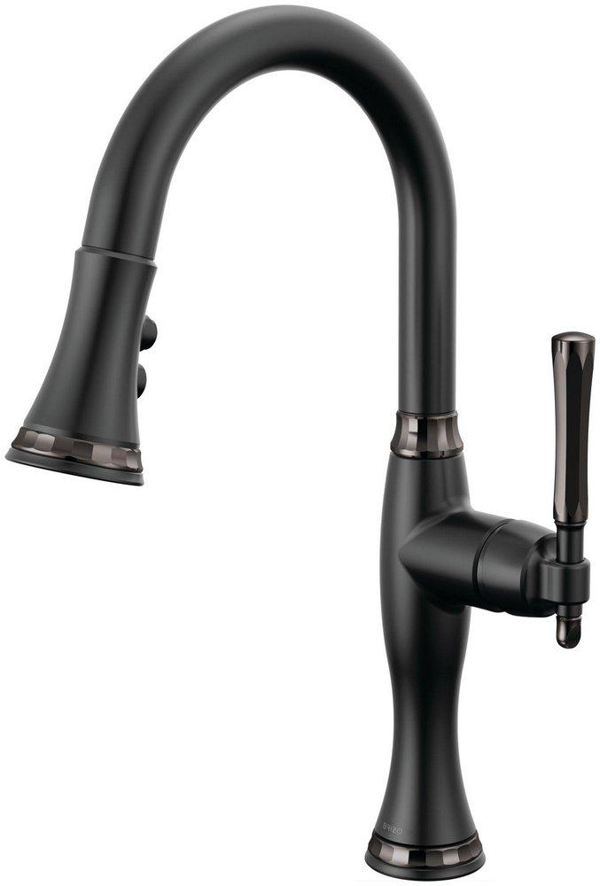 BRIZO THE TULHAM KITCHEN COLLECTION BY BRIZO PULL-DOWN PREP KITCHEN FAUCET 