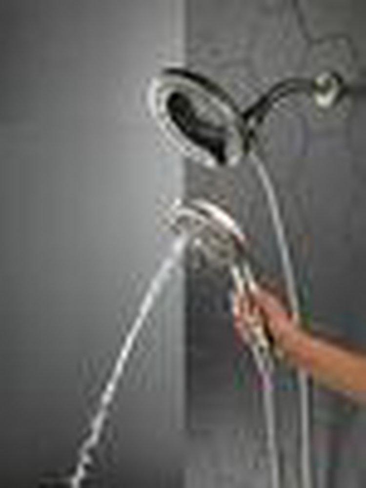 CCY 1.75 GPM 7F 2-IN-1 SHOWER W/ 84 HOSE SATIN NICKEL *DELTA 