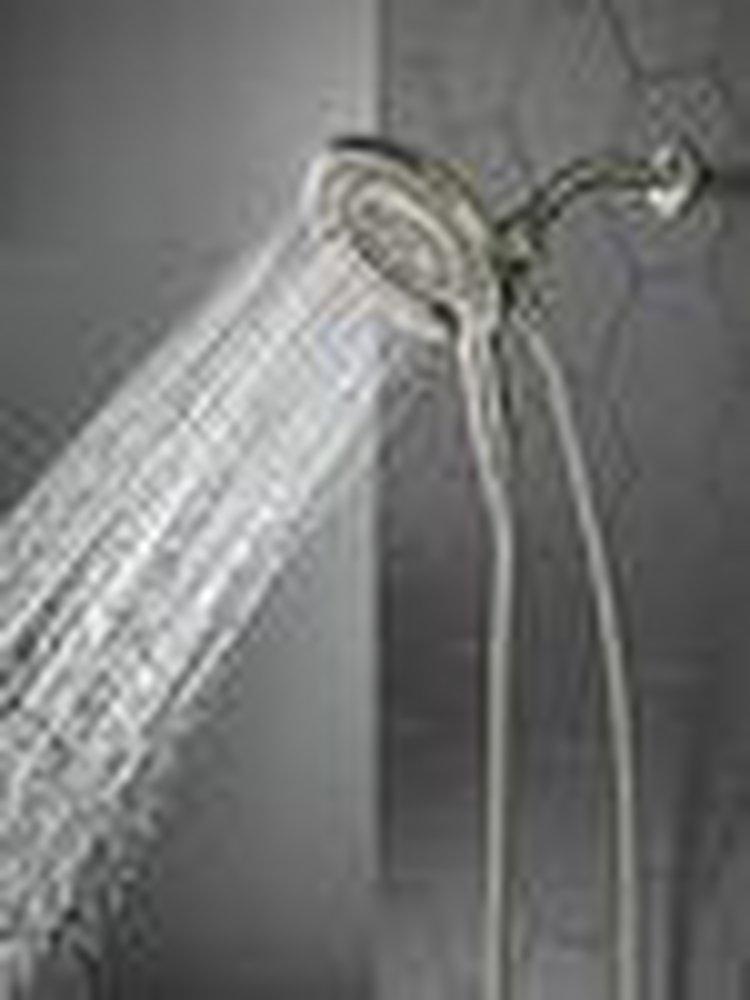 Delta Faucet Satin Nickel Multi Function Showerhead 