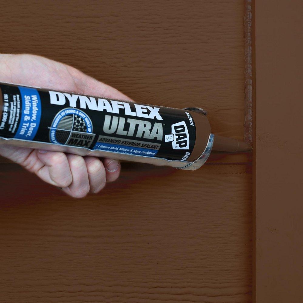 DAP DYNAFLEX ULTRA ADVANCED EXTERIOR SEALANT BROWN 10.1 OZ 
