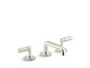 SINK FAUCET LOW SPOUT LEVER HANDLES 