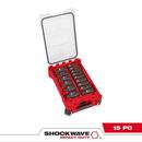 Milwaukee® Black/Red Socket Set 