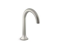 Single Hole Bathroom Sink Faucet with Pop-Up Drain Assembly in  Vibrant&reg; Brushed Nickel