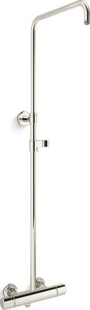 2W EXPOSED THERMOSTATIC VLV & SHOWER COLUMN KIT *OCCASION VIBRANT POLISHED NICKEL 