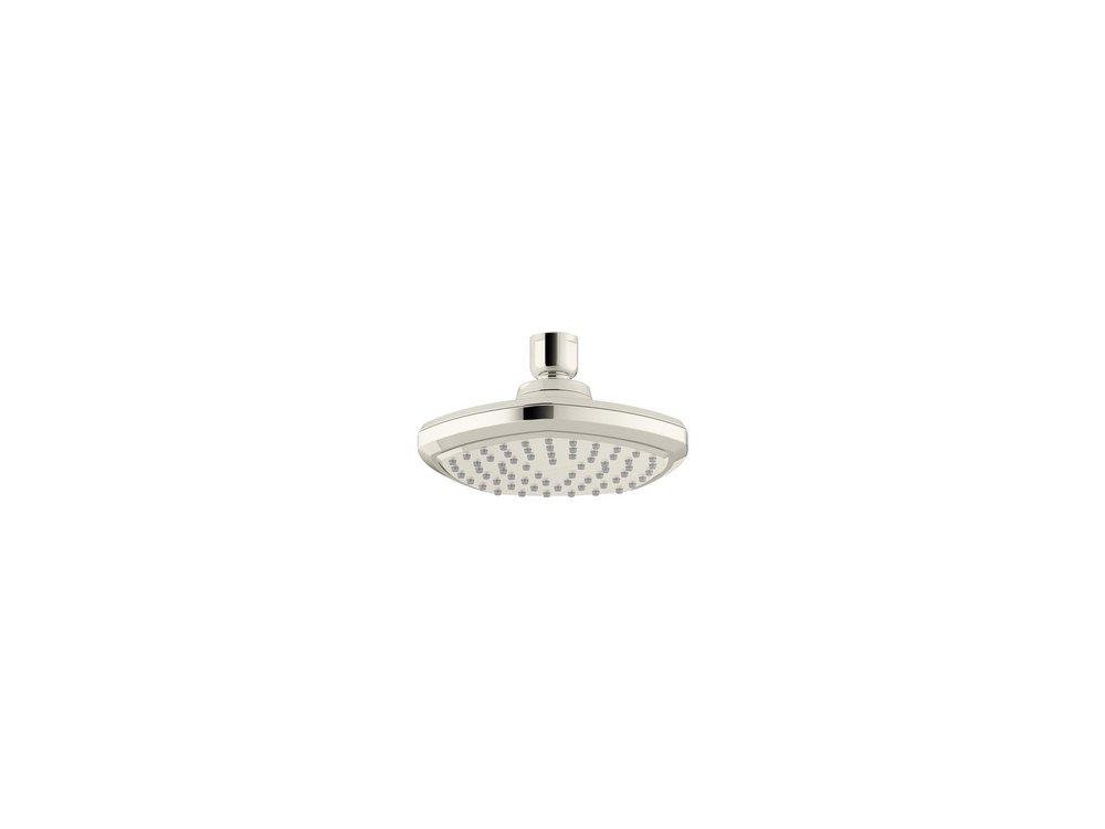 KOHLER Polished Nickel Single Function Drenching Showerhead 