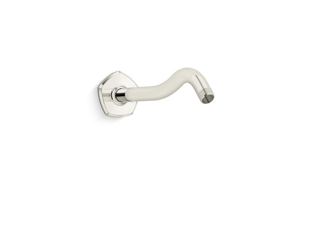 WALL MOUNT SHOWER ARM & FLANGE *OCCASION VIBRANT POLISHED NICKEL 