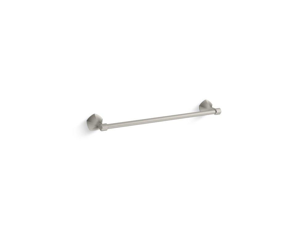 KOHLER Vibrant Brushed Nickel 18 in. Towel Bar 