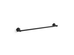 24 in. Towel Bar in Matte Black
