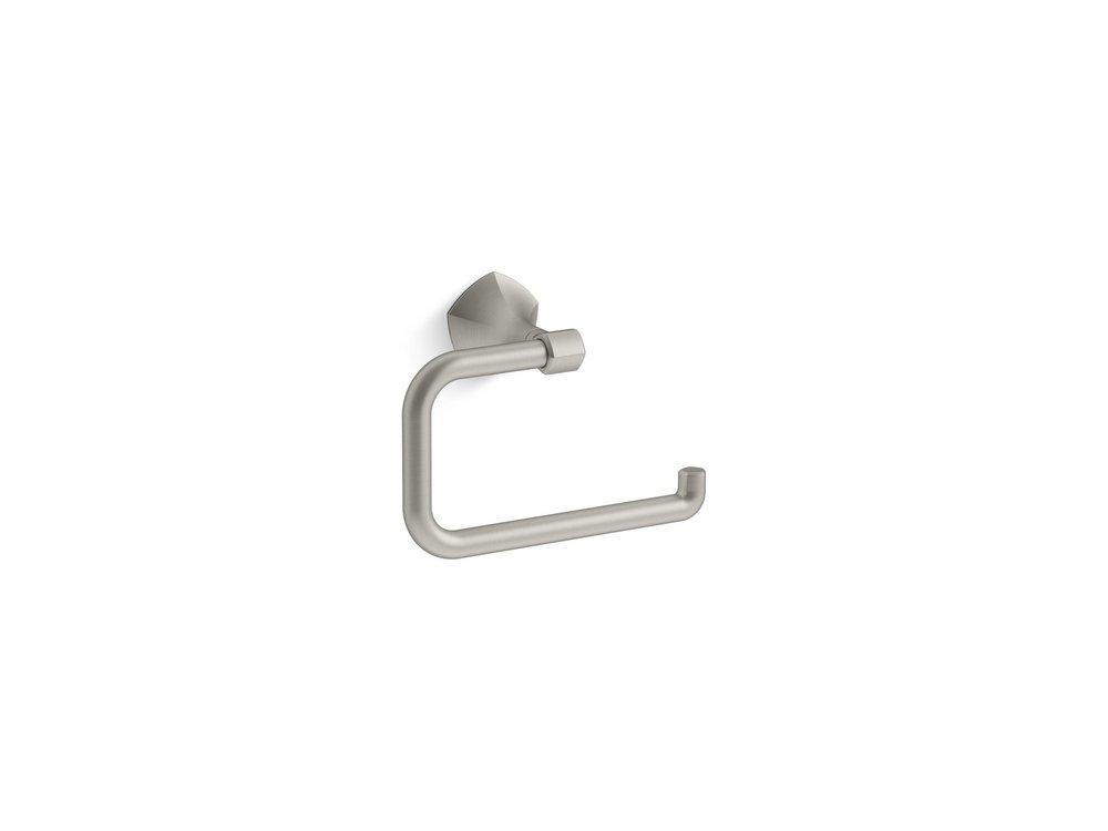 KOHLER Vibrant Brushed Nickel Bar Open Towel Ring 