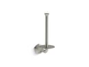 KOHLER Vibrant&reg; Brushed Nickel Wall Mount Toilet Tissue Holder 