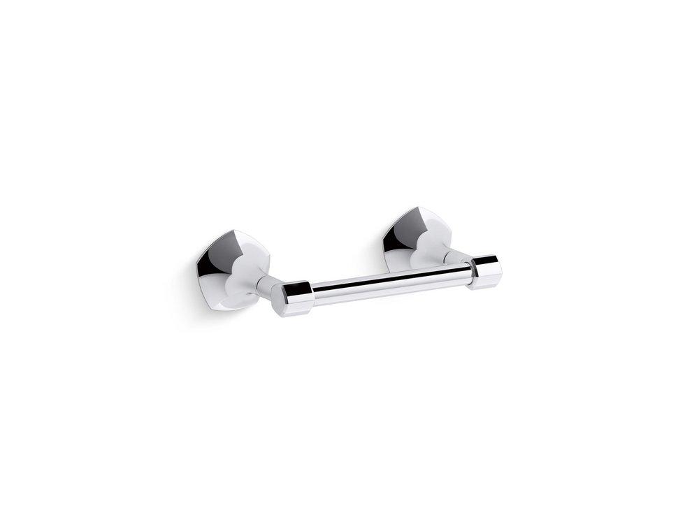KOHLER Polished Chrome Wall Toilet Tissue Holder 