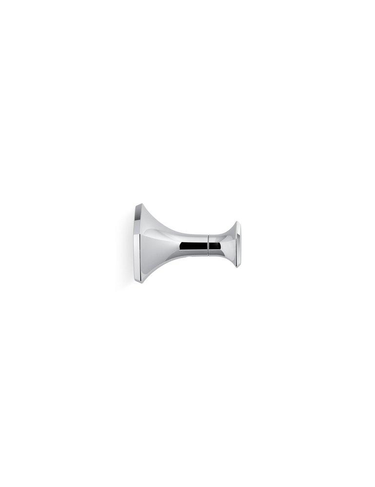 KOHLER Polished Chrome 1-Hook Robe Hook 