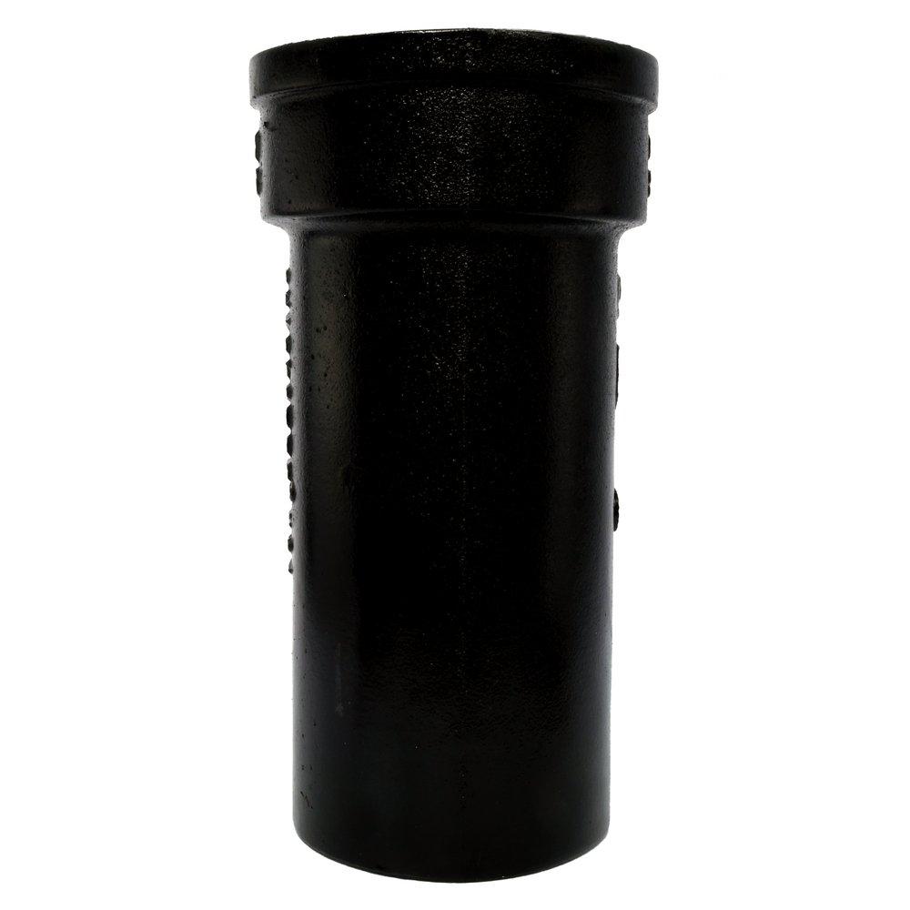 Black Combination Service Cast Iron Long T-Wye 