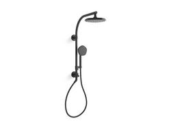 Single Handle Single Function Shower System in Matte Black
