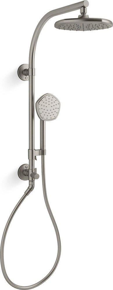 KOHLER Vibrant&reg; Brushed Nickel Single Handle Single Function Shower Faucet 