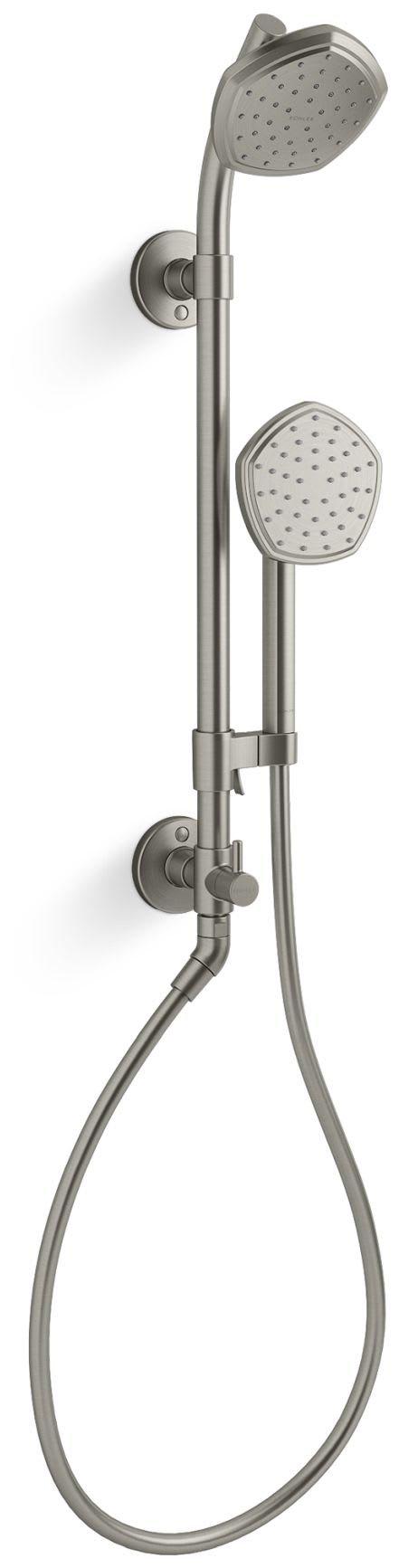 KOHLER Vibrant Brushed Nickel Single Handle Single Function Shower System 