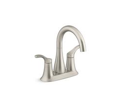 Two Handle Centerset Bathroom Sink Faucet in Vibrant&reg; Brushed Nickel