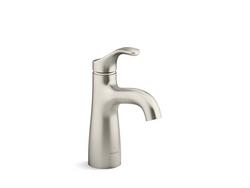 Single Handle Monoblock Bathroom Sink Faucet in Vibrant&reg; Brushed Nickel