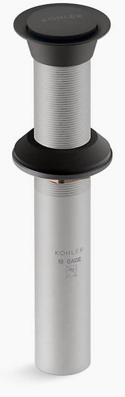 Bathroom Sink Drain in Matte Black