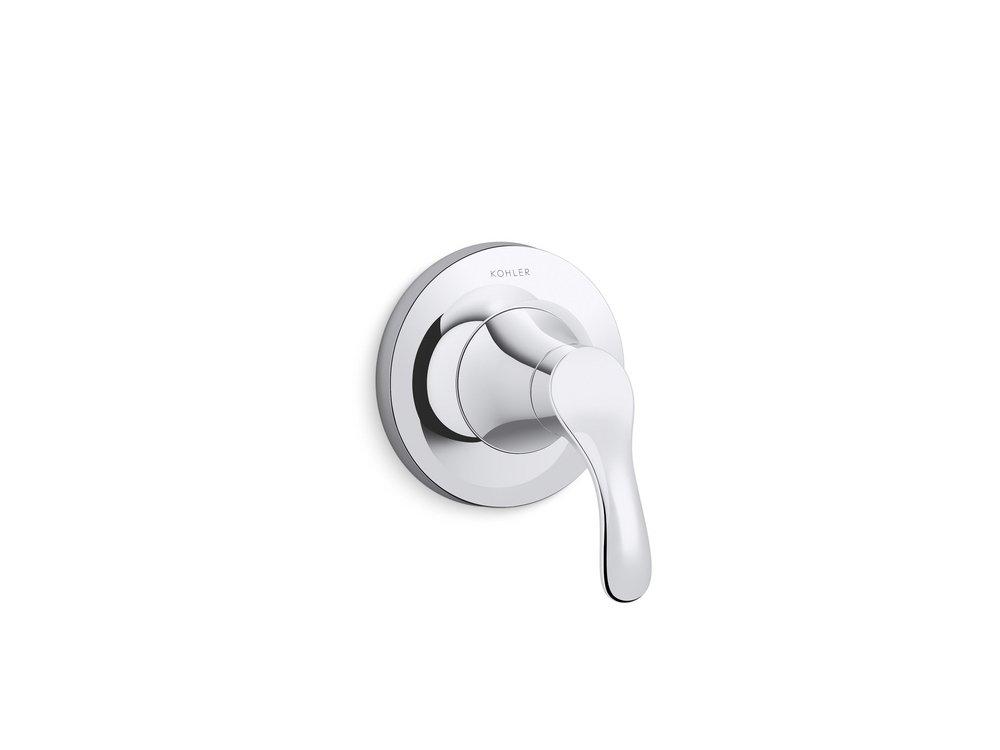 KOHLER Polished Chrome Single Handle Multi Function Bathtub & Shower Faucet (Trim Only) 