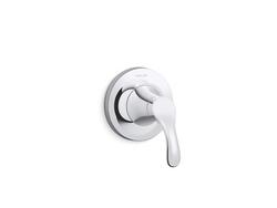 Single Handle Diverter Valve Trim in Polished Chrome