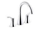 KOHLER Polished Chrome Two Handle Roman Tub Faucet (Trim Only) 