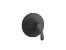 KOHLER Matte Black Single Handle Dual Function Bathtub & Shower Faucet (Trim Only) 