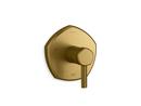 KOHLER Vibrant&reg; Brushed Moderne Brass Single Handle Bathtub & Shower Faucet (Trim Only) 