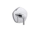 KOHLER Polished Chrome Single Handle Bathtub & Shower Faucet (Trim Only) 