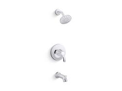 One Handle Single Function Bathtub & Shower Faucet in Polished Chrome (Trim Only)