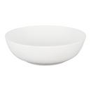 Vessel Mount Round Bathroom Sink in Matte White 