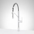 Single Handle Pull Down Kitchen Faucet in Chrome
