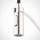 Single Handle Pull Down Kitchen Faucet in Stainless Steel 