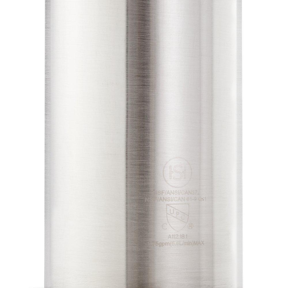 Signature Hardware Stainless Steel Single Handle Pull Down Kitchen Faucet 