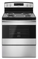 29-7/8 x 27-3/4 x 46-7/8 in. 4.8 cu. ft. Electric Coil Freestanding Range in Stainless Steel