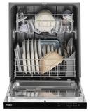Whirlpool Black 23-7/8 x 24-1/2 in. 14 Place Settings Dishwasher 