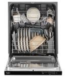 Whirlpool Stainless Steel 23-87/100 x 24-1/2 in. 15 Place Settings Dishwasher 