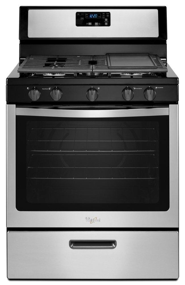 30 in. Standard Clean Gas Range in Stainless Steel 