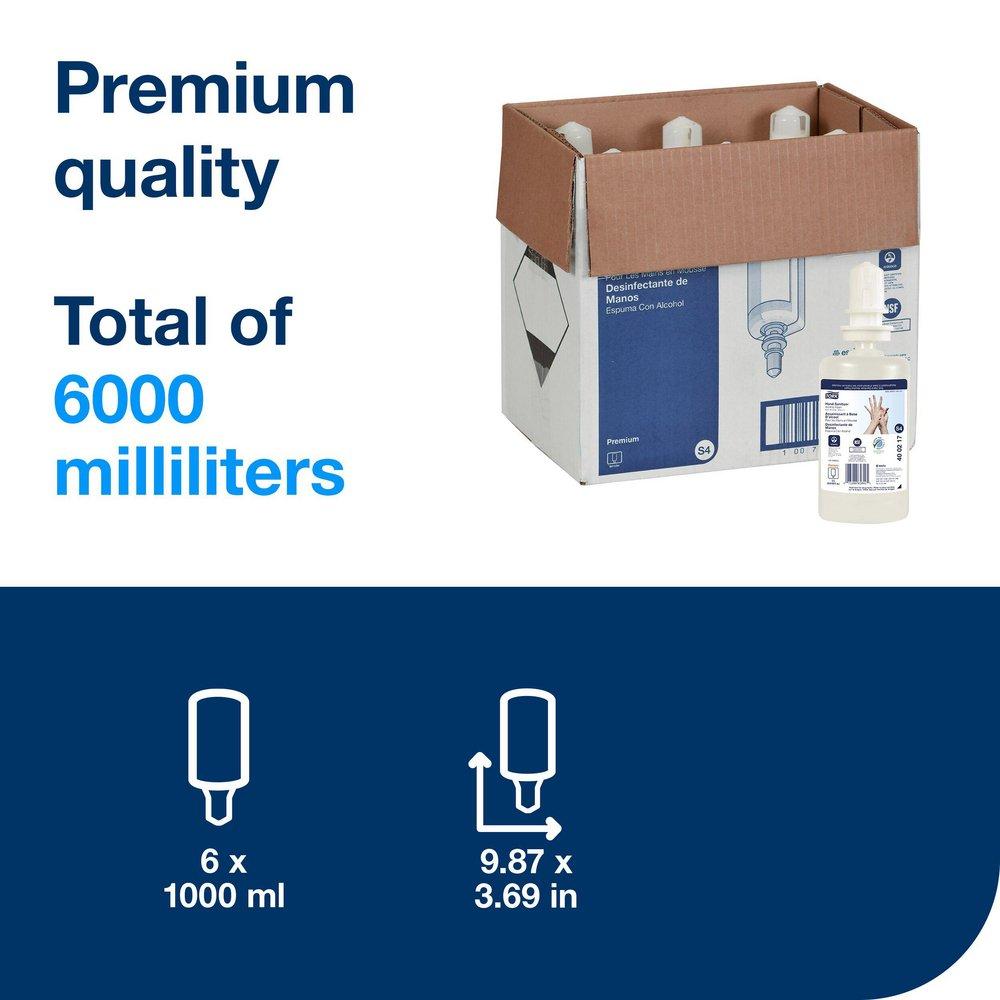 PREM ALCOHOL FOAM HAND SANI 6/1L 