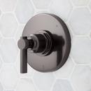 Single Handle Pressure Balancing Valve Trim in Gunmetal (Trim Only)