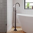 Signature Hardware Gunmetal Single Handle Lever Floor Mount Filler (Trim Only) 