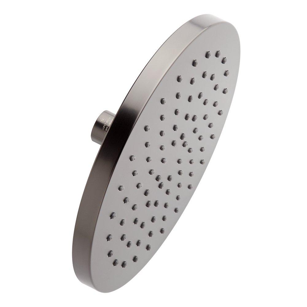 Signature Hardware Gunmetal Single Function Showerhead 