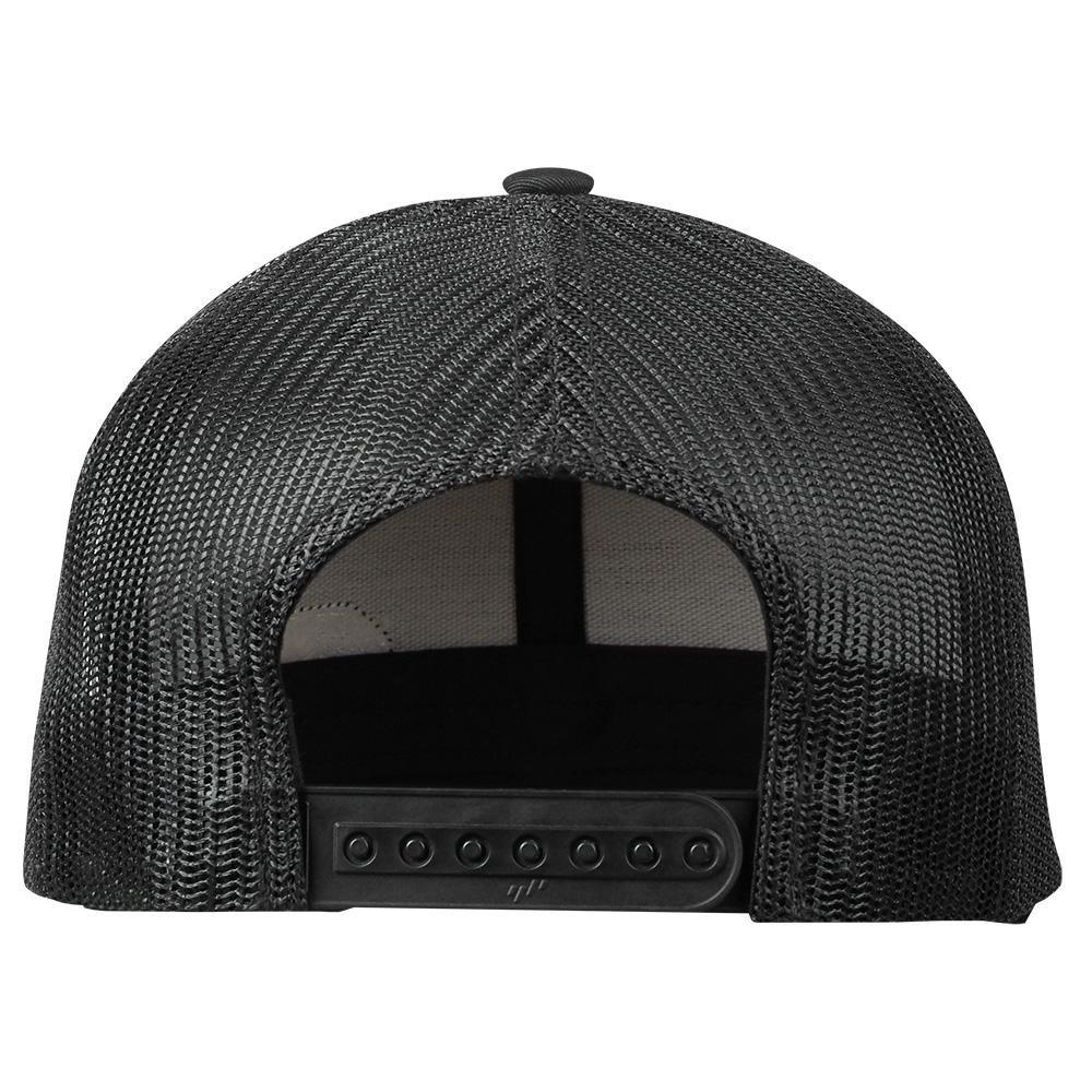 GRIDIRON SNAPBACK TRUCKER HAT GRAY 