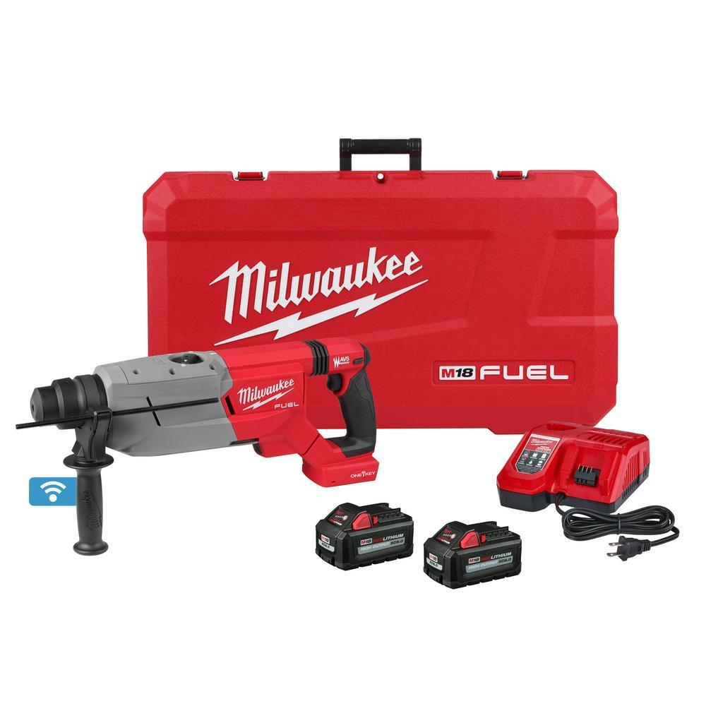 Milwaukee® Red Cordless 1-1/4 in. Rotary Hammer Kit 