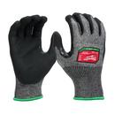 Cut Level 6 High-Dexterity Nitrile Dipped Gloves, 2XL 