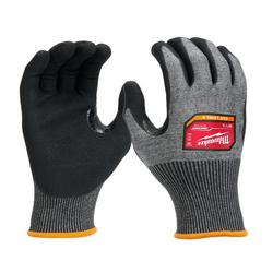 Size L Plastic Dipped Gloves