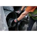 Milwaukee&reg; Grey Plastic Dipped Gloves 